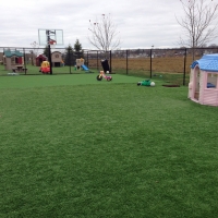 Fake Lawn Gustine, California Lacrosse Playground, Commercial Landscape