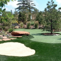 Grass Installation El Nido, California Roof Top, Backyard Makeover