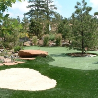 Installing Artificial Grass Dos Palos Y, California City Landscape, Beautiful Backyards