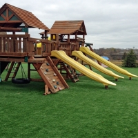 Plastic Grass Atwater, California Kids Indoor Playground, Commercial Landscape