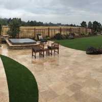 Synthetic Turf South Dos Palos, California Rooftop, Beautiful Backyards