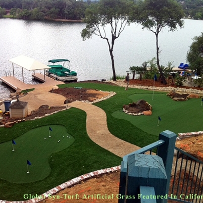 Artificial Grass Installation Le Grand, California Diy Putting Green, Backyard