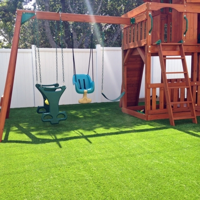 Fake Grass Livingston, California Athletic Playground, Backyard Design