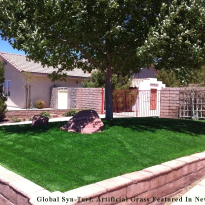 Fake Lawn Stevinson, California Landscaping, Front Yard Design