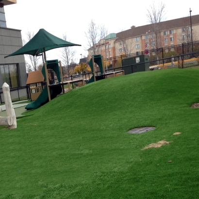 Faux Grass Dos Palos Y, California Playground Flooring, Commercial Landscape