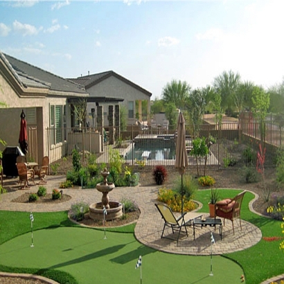 Faux Grass Hilmar-Irwin, California Home And Garden, Small Backyard Ideas