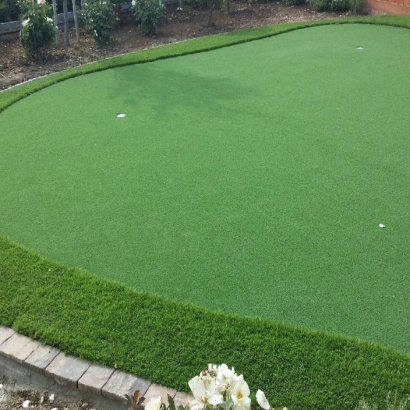 How To Install Artificial Grass Cressey, California Home Putting Green, Backyard Landscape Ideas