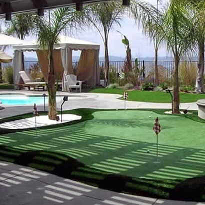 Synthetic Turf Supplier Le Grand, California Putting Green Flags, Backyard Designs