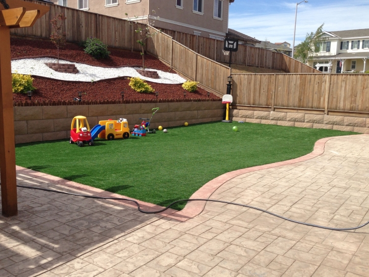 Fake Lawn Dos Palos, California Upper Playground, Backyard