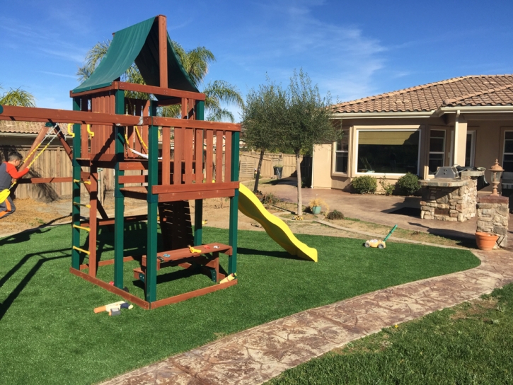 Fake Lawn South Dos Palos, California Home And Garden, Backyard Landscape Ideas